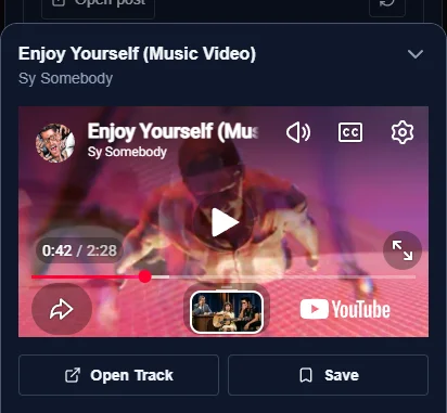 DiscoFed mobile music player
